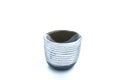 Ceramic cupÃ¢â¬â¹ on white background